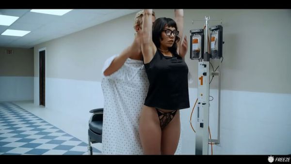 Employee Freeze Prank: Vince Karter Fucks MILF Boss Nicole Aria & Turns Little Puck into Sex Doll - Blowjob, Bondage, Creampie - veryfreeporn.com on poweredporn.com