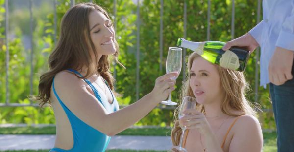 Abella Danger & Lena Paul in a sizzling FFM threesome - alphaporno.com on poweredporn.com