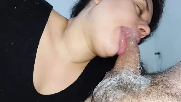 Extreme Blowjob Queen Fucks Hard - Deep Throat & Cum in Mouth POV - veryfreeporn.com - Brazil - India on poweredporn.com