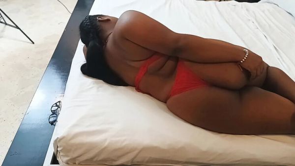 Ebony BBW roommate caught touching himself - Doggy style, deep throat and cum on face with big ass amateur - veryfreeporn.com - Brazil - Colombia on poweredporn.com