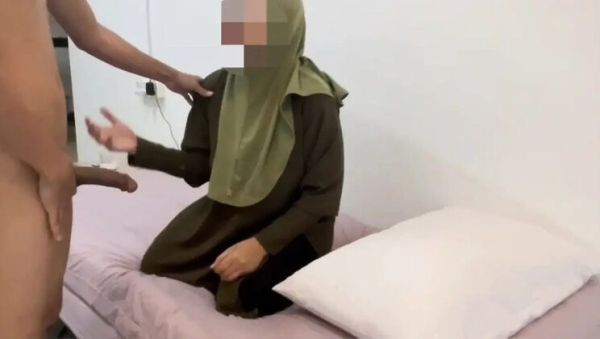 Cheating Wife Fucked by Co-Workers - Amateur Indonesian Hijab Milf Doggy Style & Blowjob - porntry.com - Malaysia - Indonesia on poweredporn.com