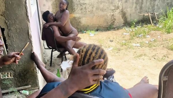 Friends Orgy Party - Amateur Gangbang with Big Ass Ebony Blowjob - veryfreeporn.com on poweredporn.com