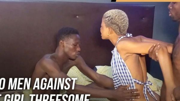 Amateur Threesome: Two Guys Bang Petite Girl's Real Pussy - Gangbang & BBC - veryfreeporn.com on poweredporn.com