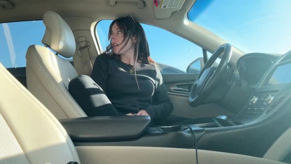 Amateur Brunette MILF Nadia Foxx Public JOI & Car Fucking 4K - porntry.com - Britain - Canada on poweredporn.com