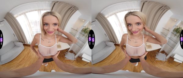 Natural tits bouncing in VR as Naomi Love deep-throats and rides hard - alphaporno.com on poweredporn.com
