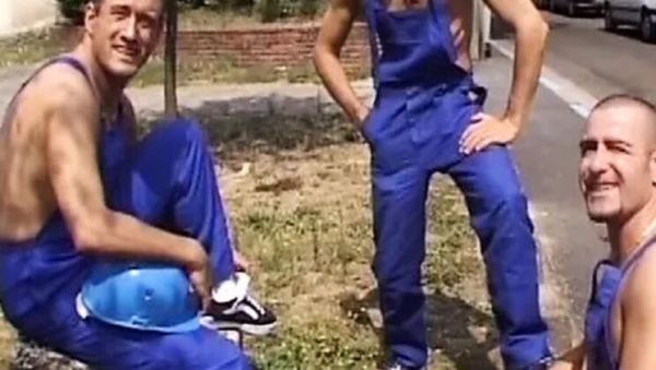 Petite French Redhead Double Penetration Threesome - Hardcore DP Fuck - veryfreeporn.com - France on poweredporn.com