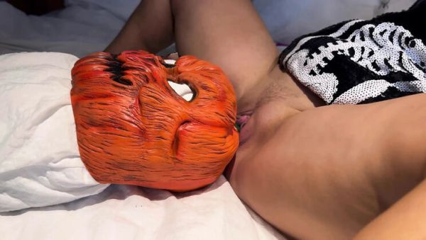 Hot Blonde Nesty Fucks a Living Pumpkin - Blowjob & Creampie Sex in 4K - xxxfiles.com - Britain - Hungary on poweredporn.com