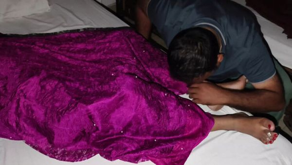 Indian Bhabhi Hardcore Daytime Fuck by Sasur Ji - Hindi Audio Part 2 - Poojakabir BadMash_Bhabhi - porntry.com - India on poweredporn.com