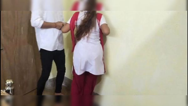 Indian school girl Nazima Khan fucked doggy style in empty classroom - uncensored homemade sex - xxxfiles.com - Britain - India on poweredporn.com