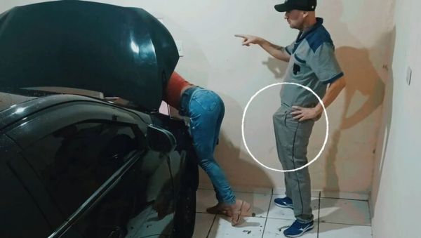 Naughty Latina Mechanic Fucks Horny Girl in Garage - Amateur Squirting & Cumshot - veryfreeporn.com - Brazil - Spain - Portugal on poweredporn.com