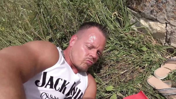 German MILF Outdoor Fuck with Big Tits Brunette - Hot Dark Haired Cougar Prefers Cum in Mouth - porntry.com - Germany on poweredporn.com