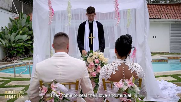 Mariana Martix Wedding Fuck: Busty Latina MILF Takes Big Cock From Priest in Bathroom After Marriage - xxxfiles.com on poweredporn.com