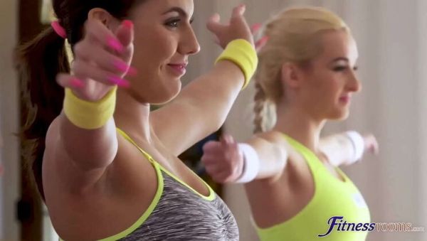 Yoga Teacher Threesome Gym Sex - Big Tits Blonde Czech with Yoga Pants - porntry.com - Czech Republic on poweredporn.com