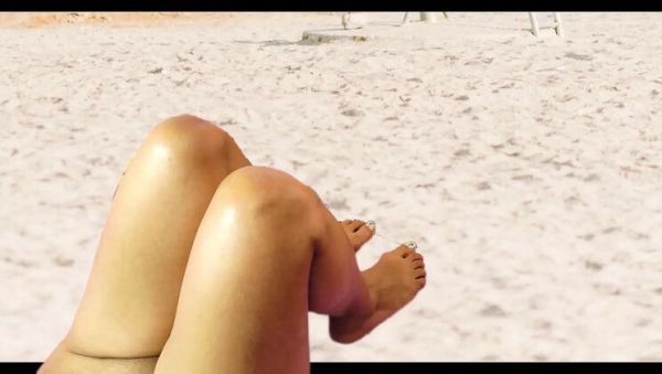 Hot Beach Voyeur Public Sex with Adamandeve - Big Natural Tits Outdoor Handjob & Footjob - xxxfiles.com - Colombia on poweredporn.com