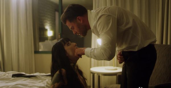 Brunettes Seth & Charlotte in hot missionary action at a steamy hotel room - alphaporno.com - Charlotte on poweredporn.com