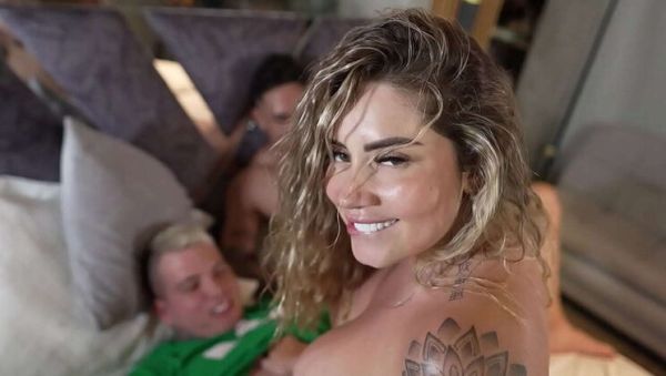 Hotwife Sara Blonde Gets Creampied Then Hard Fucked By Husband - Rough Threesome Sex - xxxfiles.com on poweredporn.com