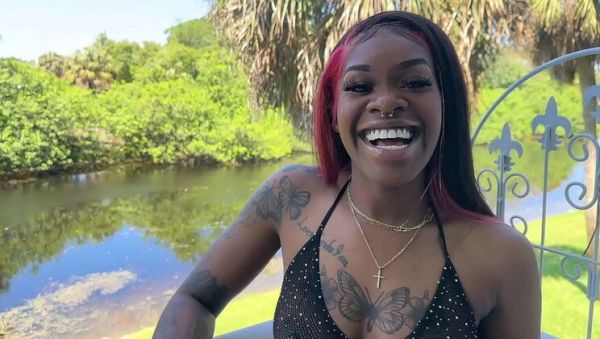 Harmony Barz Fucks Her White Neighbor - Amateur Interracial POV with Blowjob & Cum Swallowing - xxxfiles.com on poweredporn.com