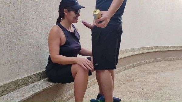 Muscular Dyke Loses Bet, Forced to Suck Dick and Give Up Pussy For First Time - Outdoor Humiliation - veryfreeporn.com - Brazil on poweredporn.com