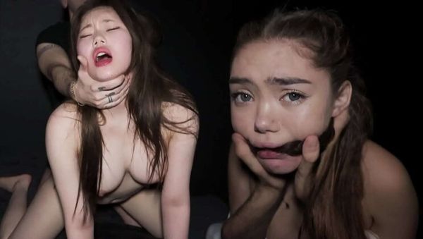 Asian Teens Take Big Dicks - Rough Threesome with Japanese Amateur Girls - veryfreeporn.com - Japan on poweredporn.com