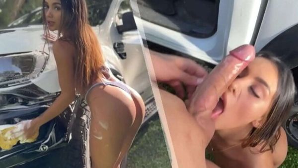 Car Wash Girl Gets Fussy By Client - Petite Latina With Big Booty POV - veryfreeporn.com on poweredporn.com