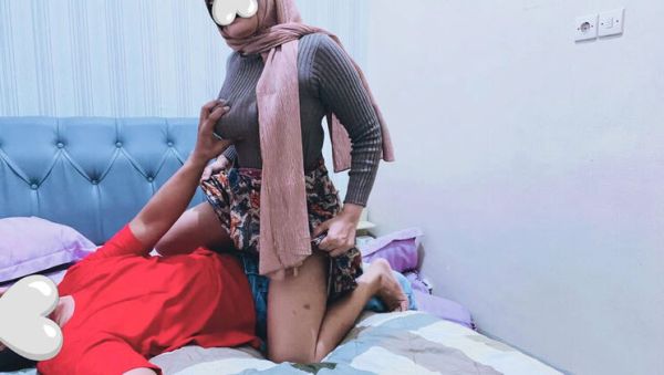 Indonesian Hijab MILF Nadalyne Cheats with Daughter's Boyfriend - Big Natural Tits & Homemade Scandal - porntry.com - Indonesia on poweredporn.com