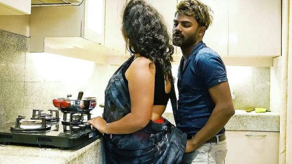 Big Ass Indian Step Mom Doggy Style Fucked in Kitchen - Hindi Slang - veryfreeporn.com - India on poweredporn.com