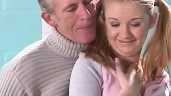 Sweet Teen Pussy for Old Man - Blonde Brittney Sucks Buck Adams - veryfreeporn.com - Britain on poweredporn.com