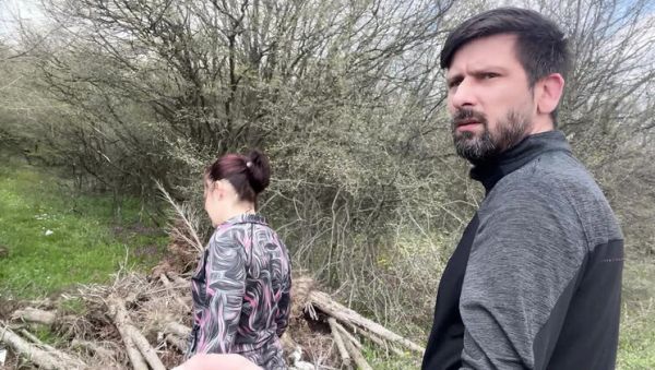 MILF Anal Outdoor in Woods - Risky Public Creampie with Horny Bulgarian Slut - porntry.com - Bulgaria on poweredporn.com