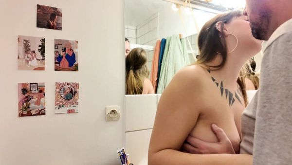 Hungarian MILF with Big Natural Tits Gets Fucked on the Table - xxxfiles.com - France - Hungary on poweredporn.com
