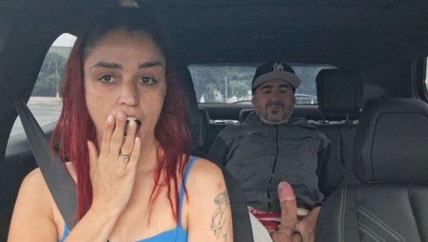 Amateur App Driver Catches Skinny Passenger Masturbating From Behind! Homemade Handjob - xxxfiles.com - Brazil - Portugal on poweredporn.com