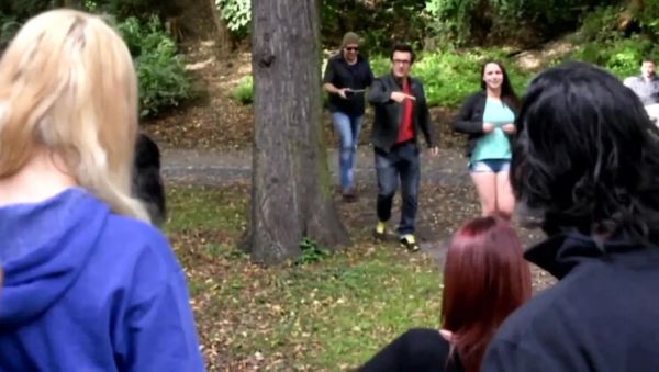 Huge Gang Bang with Hot Girls Who Love to Suck and Fuck Big Cocks - xxxfiles.com on poweredporn.com