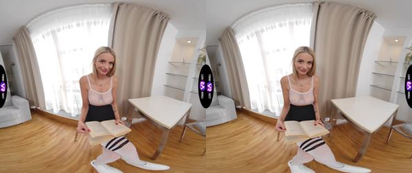 Blond Naomi's steamy fingers tease her tight teen pussy in HD - alphaporno.com on poweredporn.com