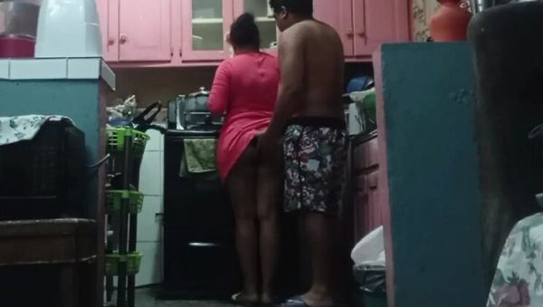 Big Ass MILF Doggy Style Fuck in Kitchen - Homemade Desi Mom Sex - xxxfiles.com on poweredporn.com