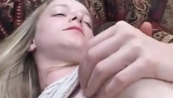 Horny Blonde Kandi Hart Gets Her Tight Pussy Filled By A Hard Pole - xxxfiles.com - Britain on poweredporn.com
