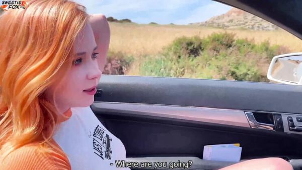 Sweetie Fox deep throat blowjob in car with doggy style fuck at rest stop - xxxfiles.com - Russia on poweredporn.com