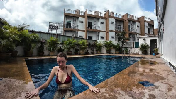 Skinny Brunette British Girl Nude Swimming Pool Sex with Huge Dick - xxxfiles.com - Britain - Japan on poweredporn.com