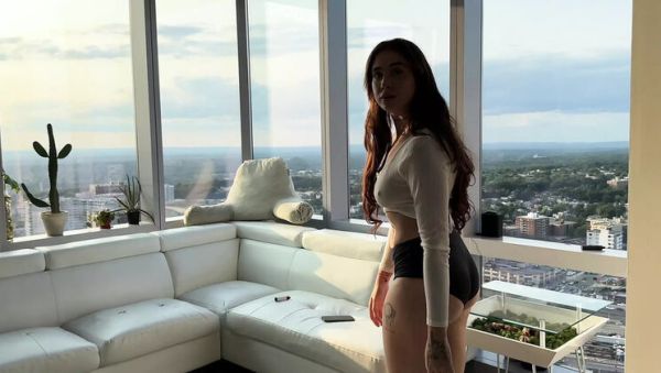 Roommate's Boyfriend Throat Fuck - Deep Blowjob & Doggy Style Sex with Rosie Rider - veryfreeporn.com - Russia - Britain - Usa on poweredporn.com