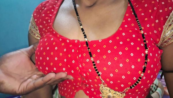 Shruti Bhabhi Hot Red Blouse Blowjob - Indian Wife Swallows Cum in Mouth - xxxfiles.com on poweredporn.com