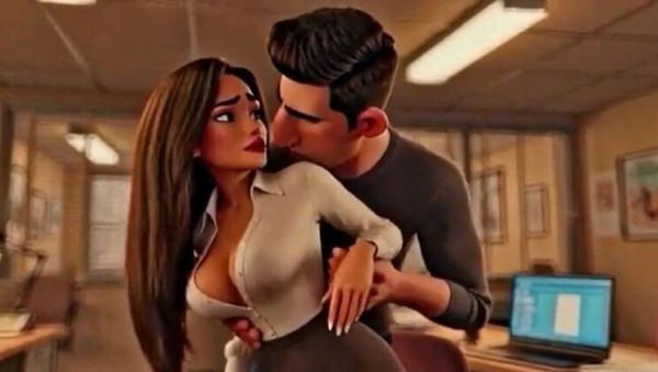 Horny Office Girl Fucked Hard in Copy Room - Lewd Artificial 3D Hentai Animation - porntry.com - Britain - Canada on poweredporn.com