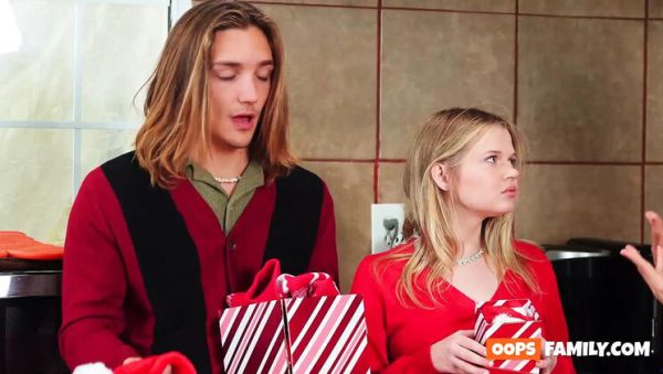 Horny Christmas Orgy with Family! Penny Barber & Coco Lovelock in Hardcore Teen Fuck - porntry.com - Britain on poweredporn.com