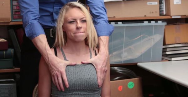 Zoey and Ryan's steamy encounter in a seedy store - alphaporno.com on poweredporn.com