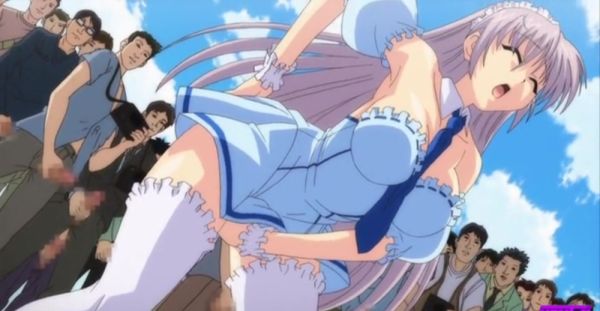 Creamy cum gushes on her face in a steamy animated scene - alphaporno.com on poweredporn.com