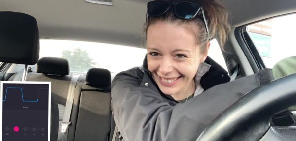 Going Thru a Drive Thru while Trying Not To CUM - inxxx.com on poweredporn.com