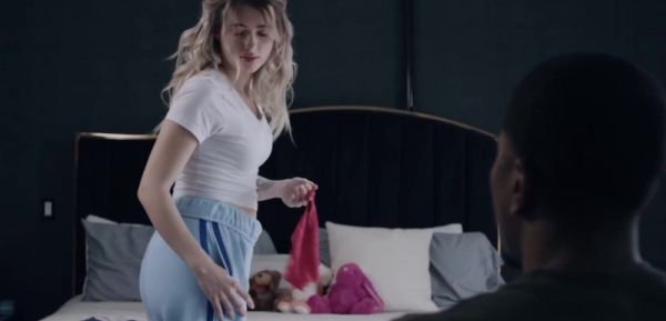 Blonde teen gets fucked by black stepdad - inxxx.com on poweredporn.com