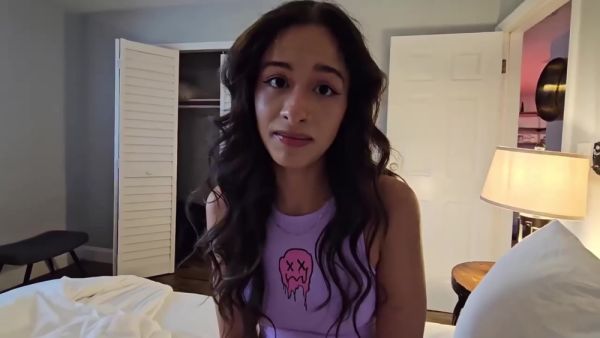 Luxe La Fox - Cuddling My Cute Latina Stepsister - videohdzog.com on poweredporn.com