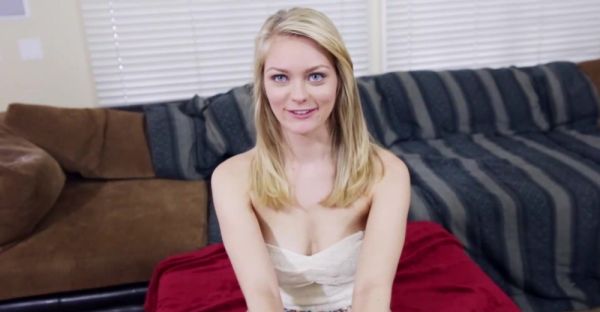 Pale babe Alli Rae sucks and rides Tony Profane's huge BBC in various positions on the couch - alphaporno.com on poweredporn.com