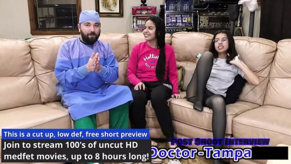 Dr Tampa Gives Alix Avery a Spreading Exam with Wand Vibrator - xxxfiles.com - Britain - Usa on poweredporn.com
