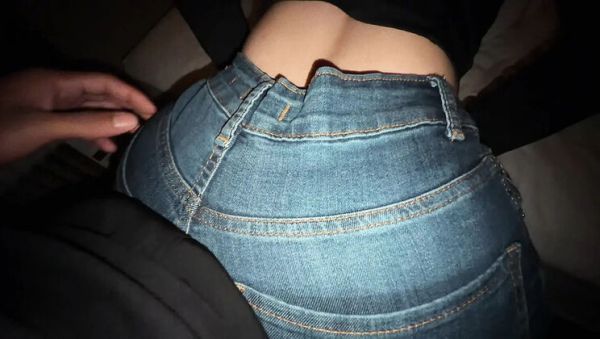 19yo Teen Dry Humps Roommate's Huge Ass in Tight Jeans - xxxfiles.com on poweredporn.com