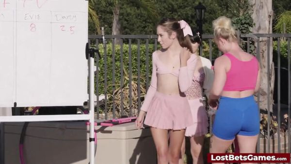 Wild Strip Game Show: Loser Teen Recites National Anthem and Undresses - xxxfiles.com - Britain on poweredporn.com