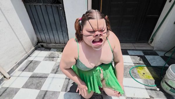 Neighbor’s Courtyard Anal Destruction and Humiliation for Me - xxxfiles.com - Mexico - Spain on poweredporn.com